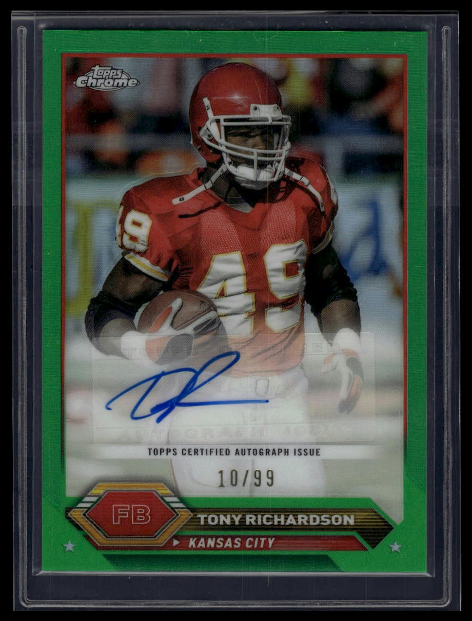 2023 Topps Composite #TCA-TR Tony Richardson Topps Chrome Autographs Green /99
