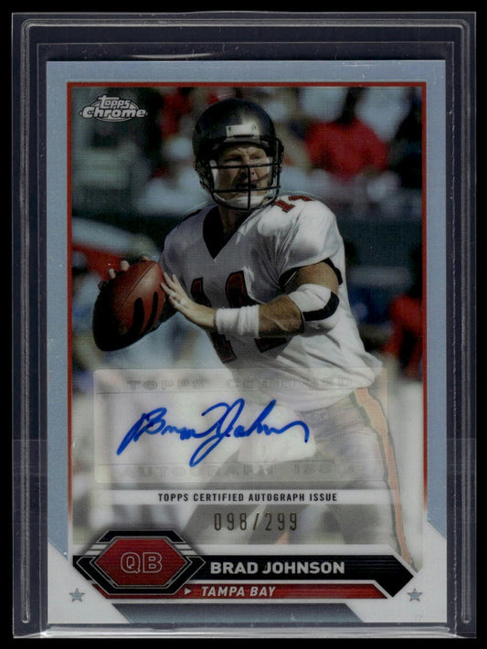 2023 Topps Composite #TCA-BJO Brad Johnson Topps Chrome Auto /299