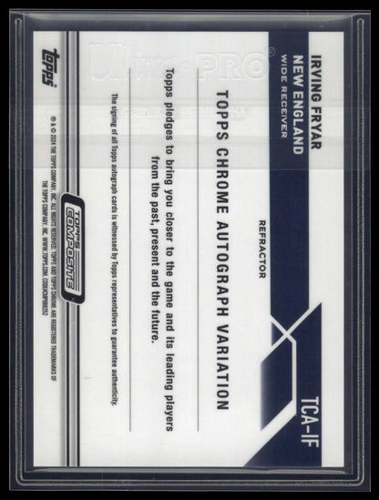 2023 Topps Composite #TCA-IF Irving Fryar Topps Chrome Autographs #/299