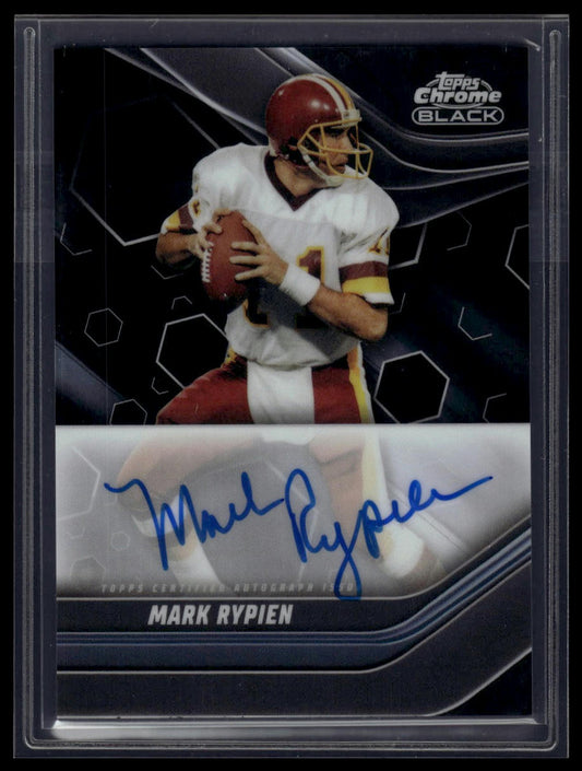 2023 Topps Composite #TCBA-MRY Mark Rypien Topps Chrome Black Autographs