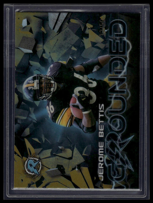 2023 Topps Composite #RG-20 Jerome Bettis Resurgence Grounded Gold #/50
