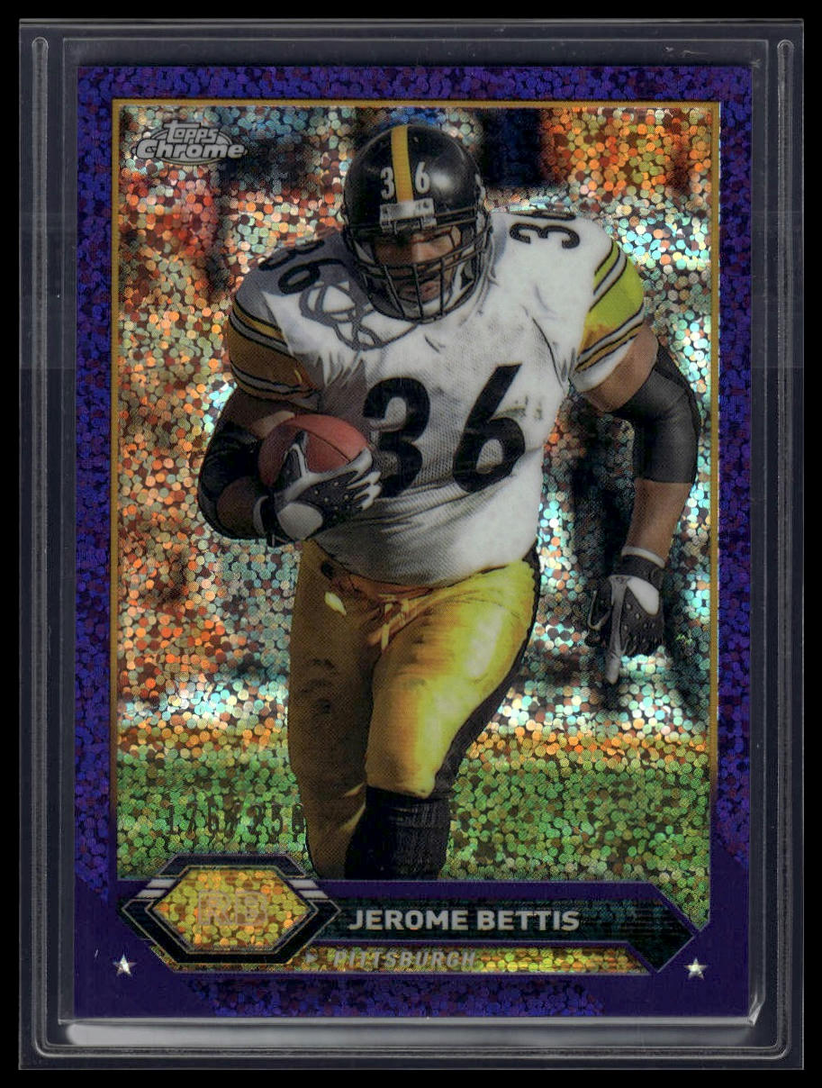 2023 Topps Composite #26 Jerome Bettis Topps Chrome Purple Speckle #/250