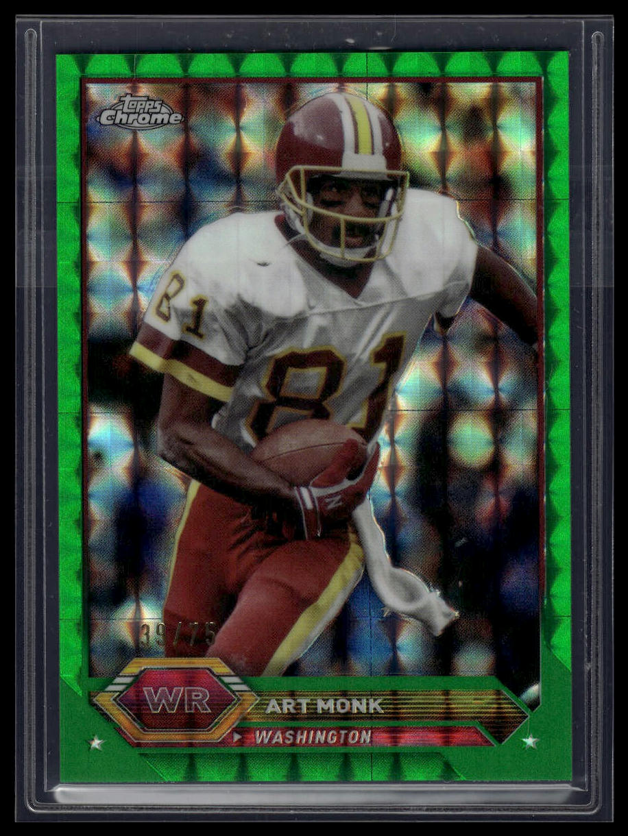 2023 Topps Composite #5 Art Monk Topps Chrome Green Geometric #/75