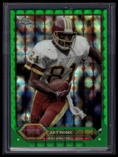 2023 Topps Composite #5 Art Monk Topps Chrome Green Geometric #/75