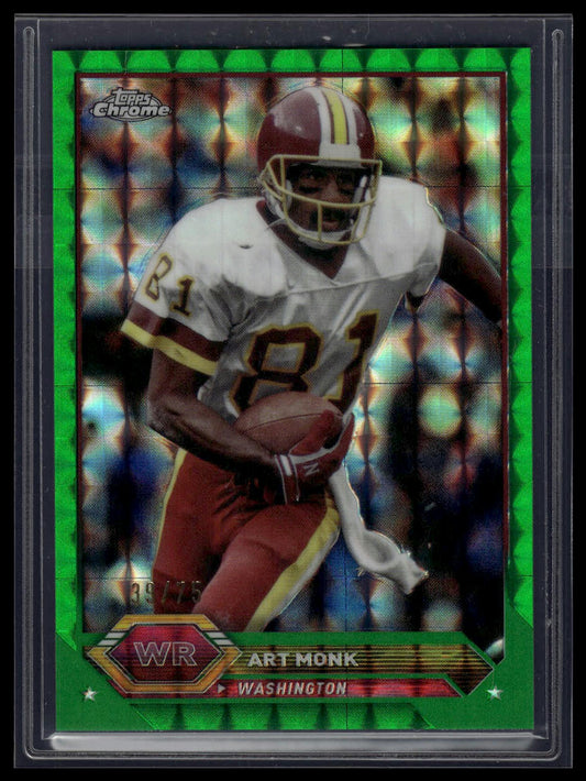 2023 Topps Composite #5 Art Monk Topps Chrome Green Geometric #/75