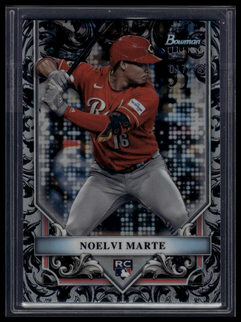 2024 Bowman Sterling #BSR-29 Noelvi Marte Sterling Silver Refractor #/100
