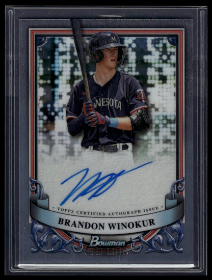 2024 Bowman Sterling #PA-BWI Brandon Winokur Prospect Autographs