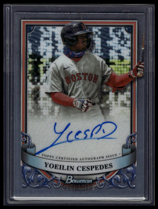 2024 Bowman Sterling #PA-YC Yoeilin Cespedes Prospect Autographs