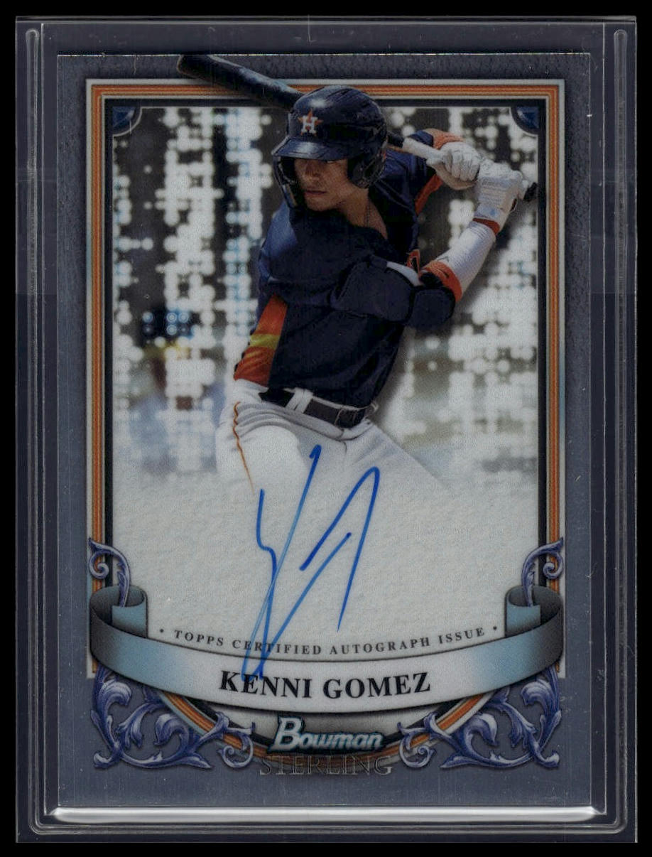 2024 Bowman Sterling #PA-KG Kenni Gomez Prospect Autographs