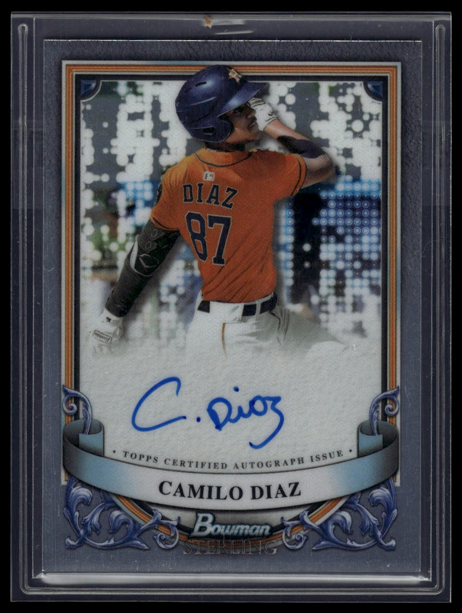 2024 Bowman Sterling #PA-CD Camilo Diaz Prospect Autographs