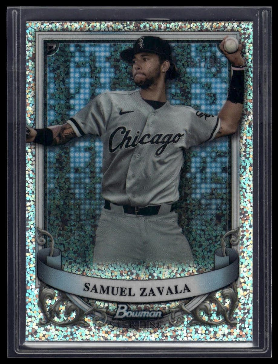 2024 Bowman Sterling #BSP-15 Samuel Zavala Speckle Refractor #/99