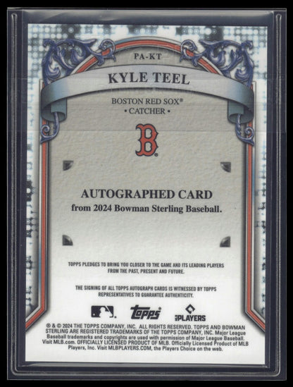 2024 Bowman Sterling #PA-KT Kyle Teel