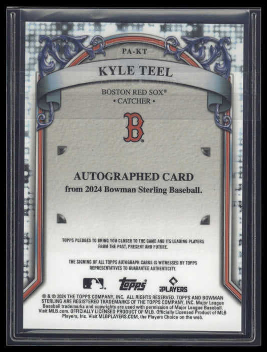 2024 Bowman Sterling #PA-KT Kyle Teel