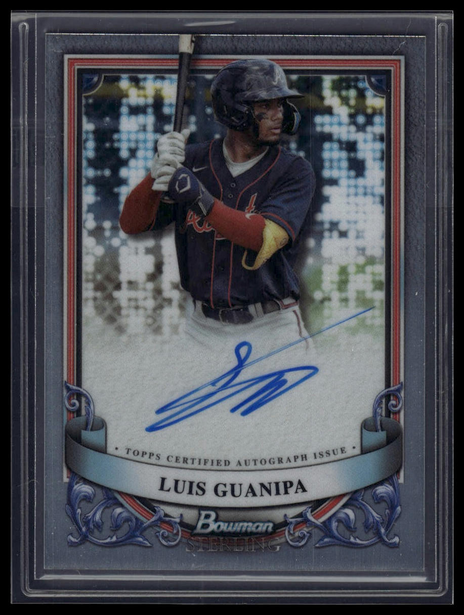 2024 Bowman Sterling #PA-LG Luis Guanipa Prospect Autographs