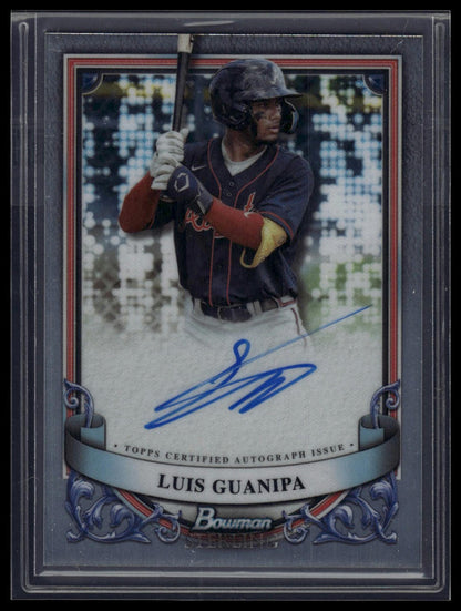 2024 Bowman Sterling #PA-LG Luis Guanipa Prospect Autographs