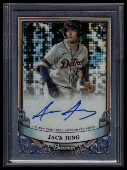 2024 Bowman Sterling #PA-JJ Jace Jung Prospect Autographs