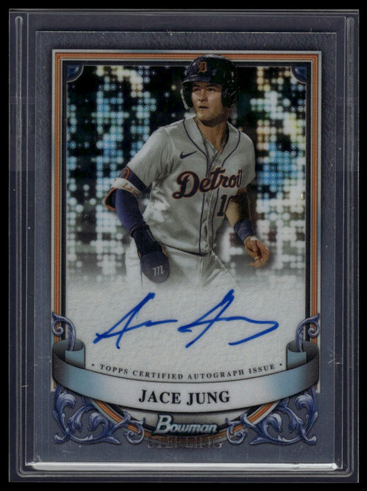 2024 Bowman Sterling #PA-JJ Jace Jung Prospect Autographs