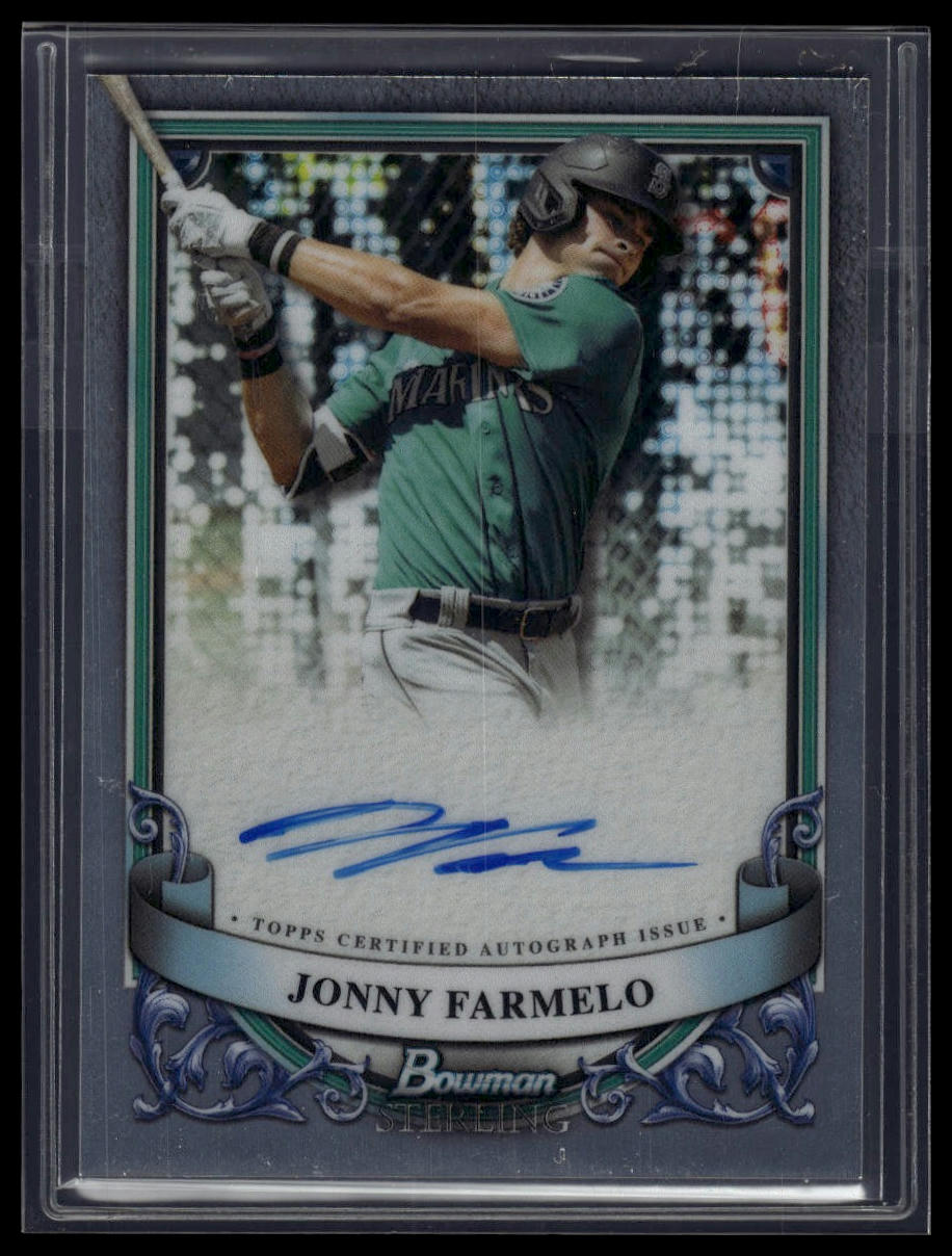 2024 Bowman Sterling #PA-JF Jonny Farmelo Prospect Autographs