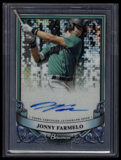 2024 Bowman Sterling #PA-JF Jonny Farmelo Prospect Autographs