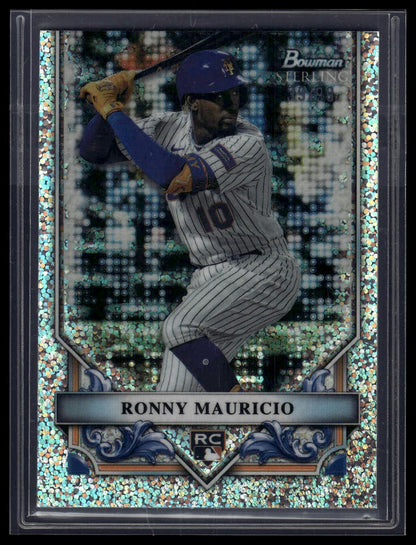 2024 Bowman Sterling #BSR-19 Ronny Mauricio Speckle Refractor #/99