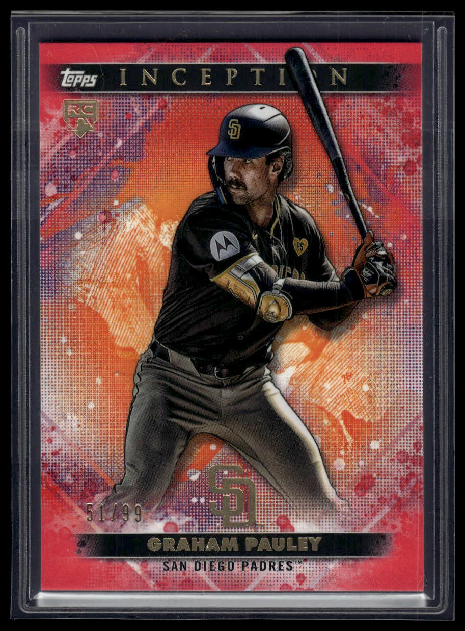 2024 Topps Inception #8 Graham Pauley Magenta #/99