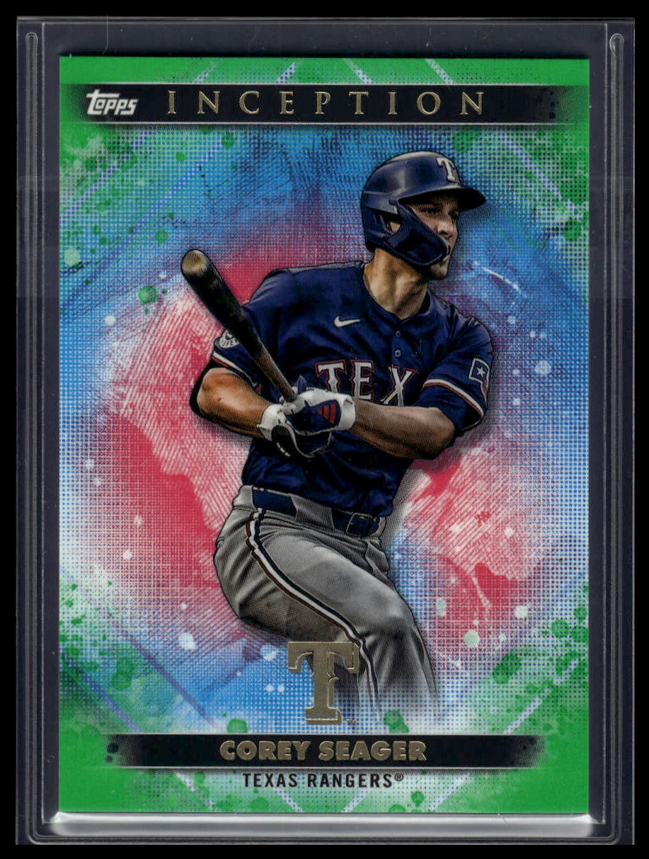 2024 Topps Inception #60 Corey Seager Green