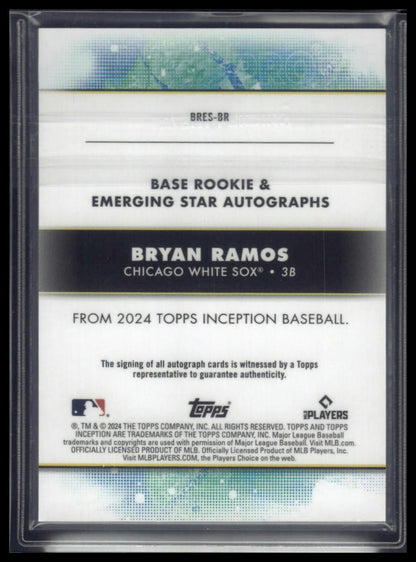 2024 Topps Inception #BRES-BR Bryan Ramos Auto /299