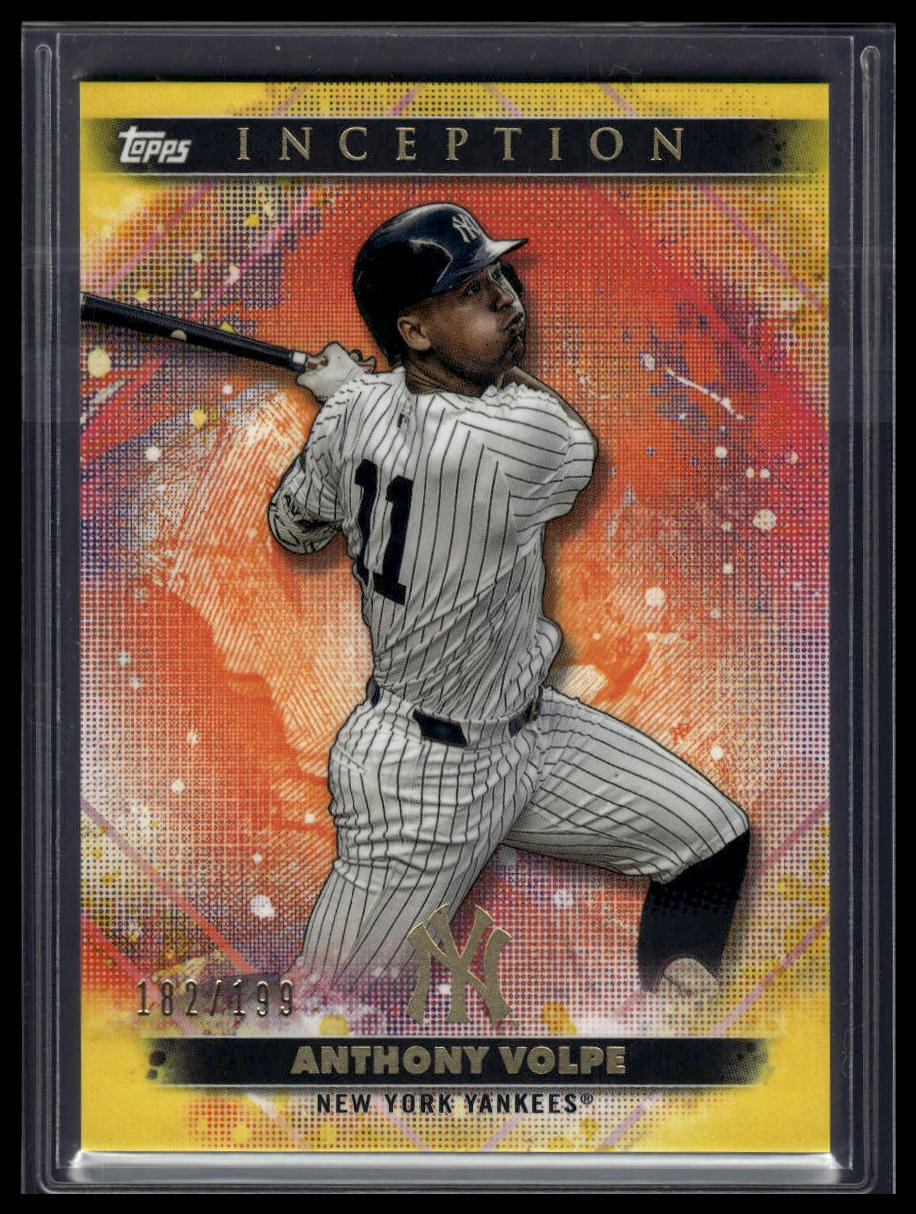 2024 Topps Inception #63 Anthony Volpe Yellow #/199