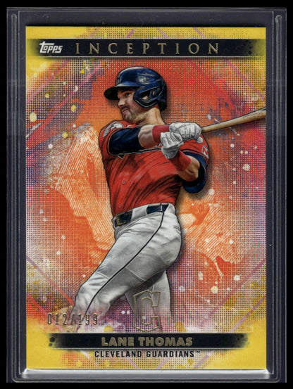 2024 Topps Inception #68 Lane Thomas Yellow #/199