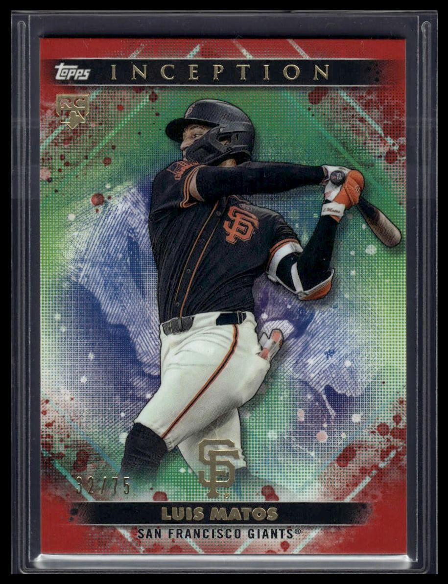 2024 Topps Inception #59 Luis Matos Red #/75