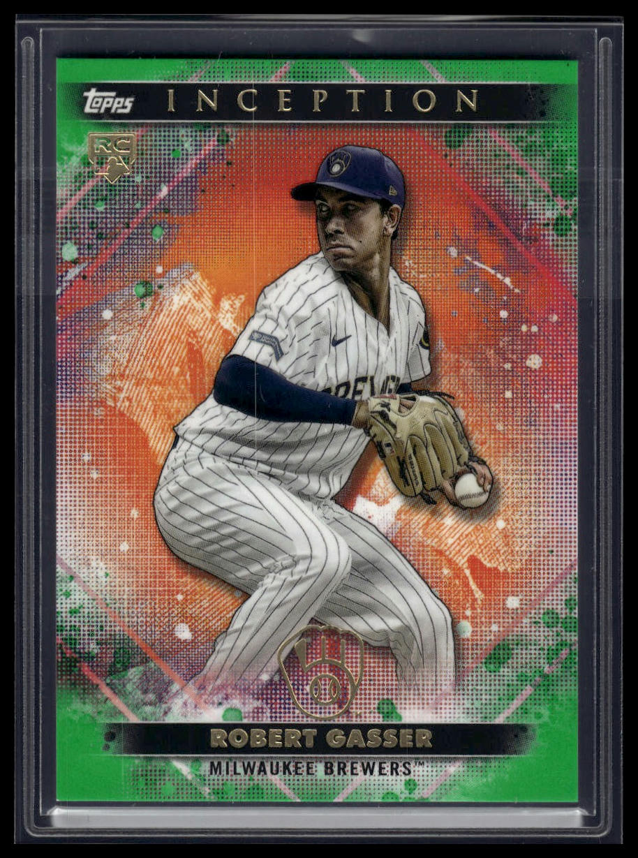 2024 Topps Inception #3 Robert Gasser Green