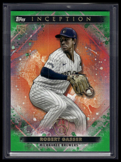 2024 Topps Inception #3 Robert Gasser Green