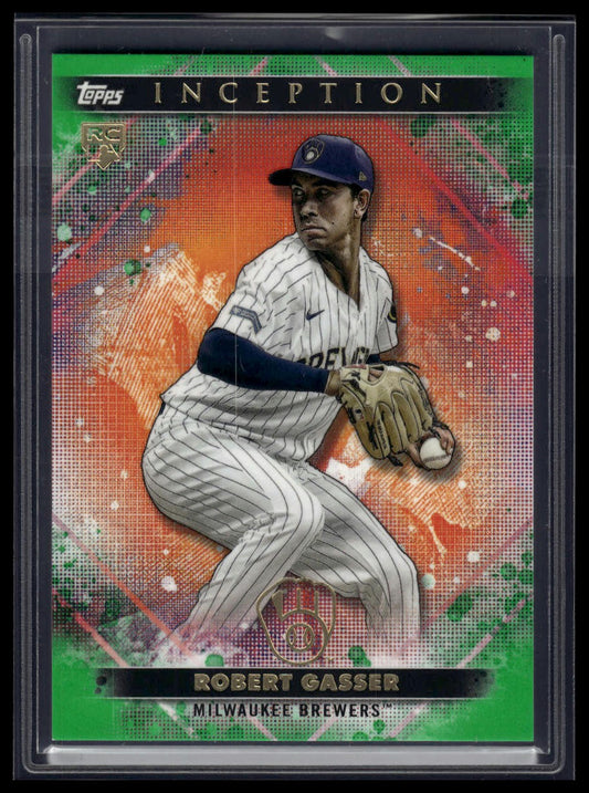 2024 Topps Inception #3 Robert Gasser Green