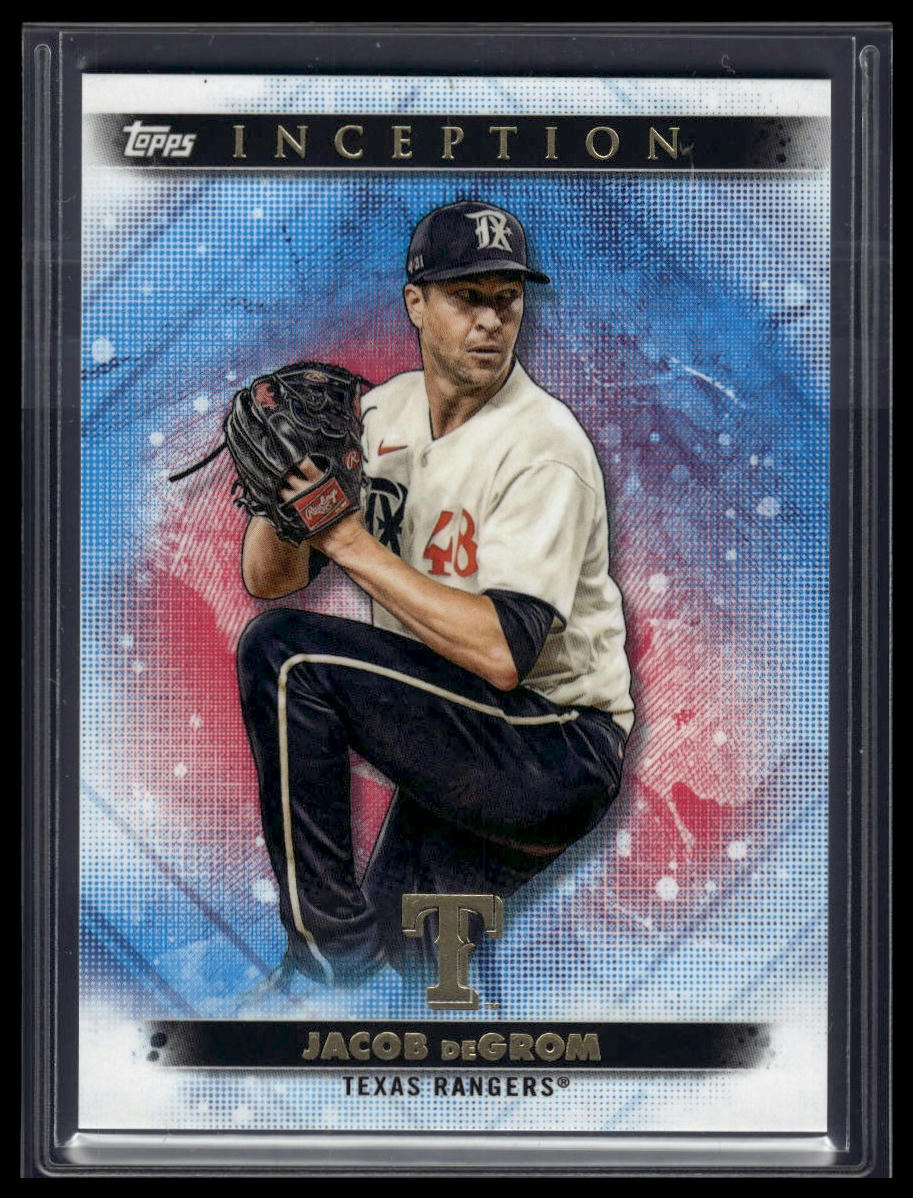 2024 Topps Inception #24 Jacob deGrom Purple #/150