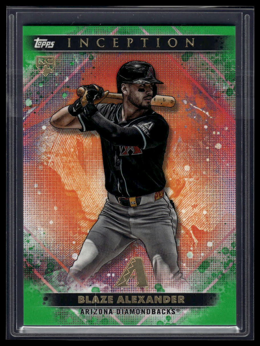 2024 Topps Inception #66 Blaze Alexander Green