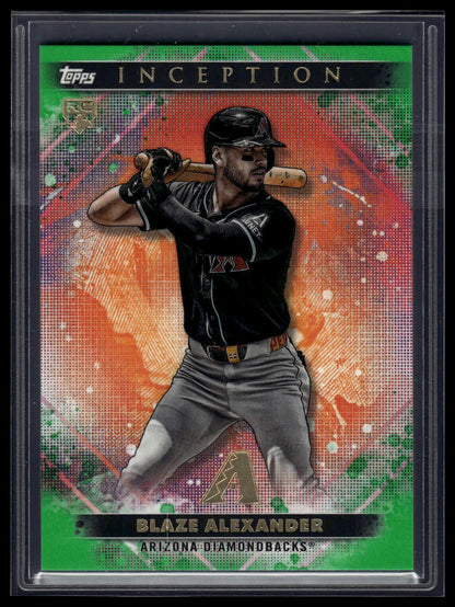 2024 Topps Inception #66 Blaze Alexander Green