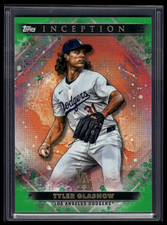 2024 Topps Inception #9 Tyler Glasnow Green