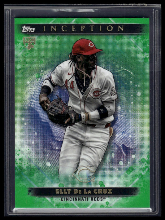 2024 Topps Inception #78 Elly De La Cruz Green