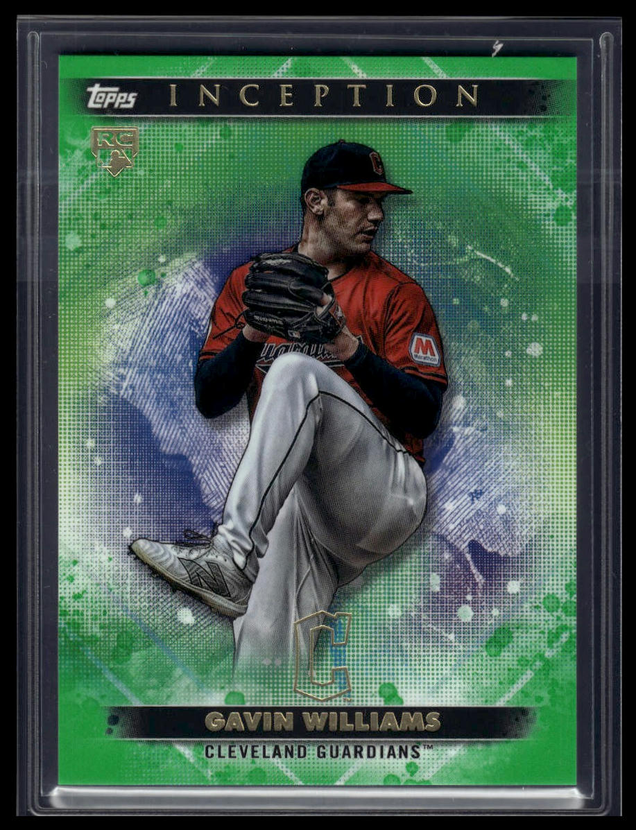 2024 Topps Inception #18 Gavin Williams Green