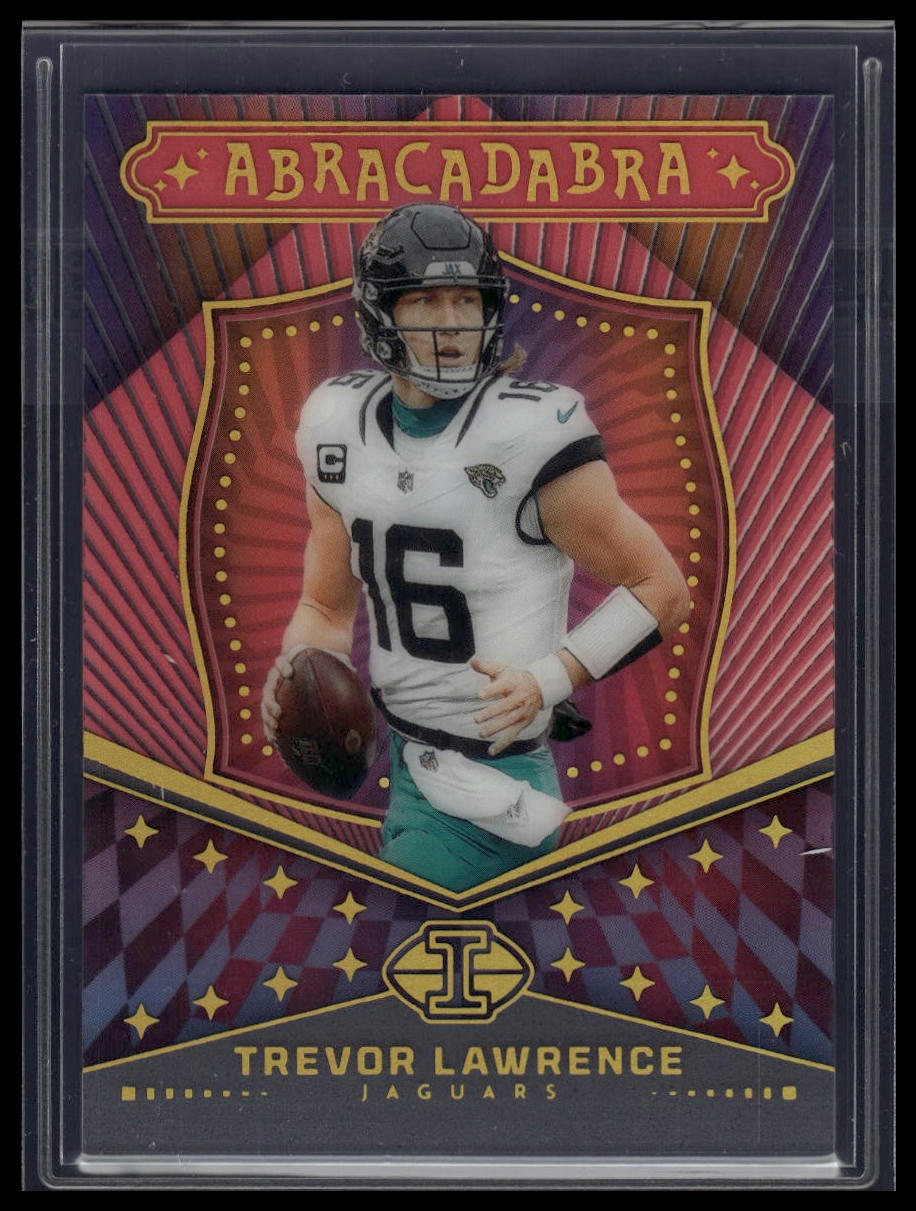 2024 Panini Illusions #2 Trevor Lawrence Abracadabra Pink #/399