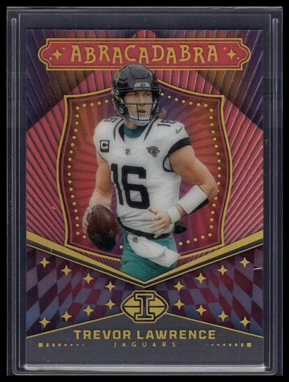 2024 Panini Illusions #2 Trevor Lawrence Abracadabra Pink #/399
