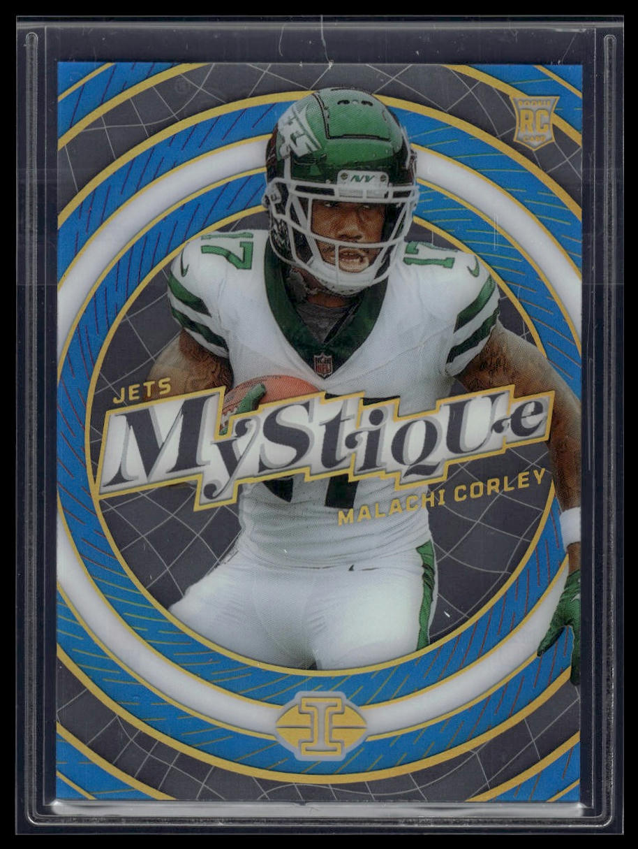 2024 Panini Illusions #20 Malachi Corley Mystique Light Blue #/299