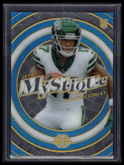 2024 Panini Illusions #20 Malachi Corley Mystique Light Blue #/299
