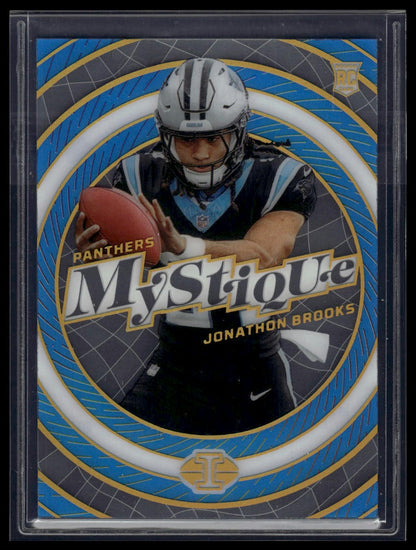 2024 Panini Illusions #24 Jonathon Brooks Mystique Light Blue #/299