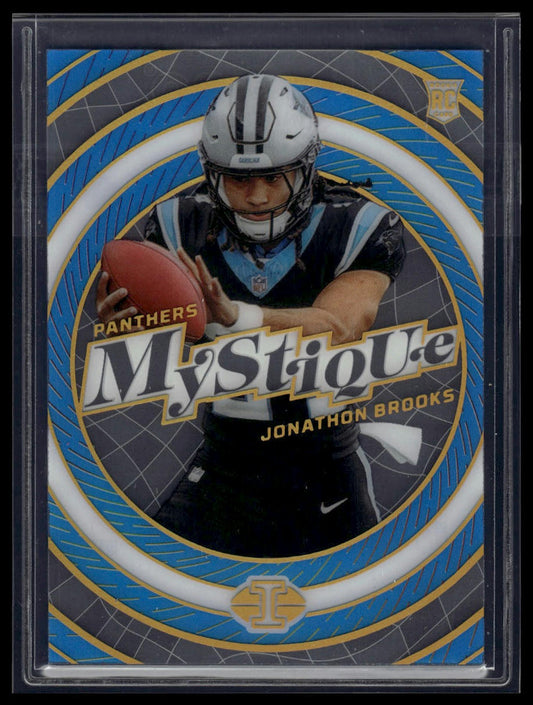 2024 Panini Illusions #24 Jonathon Brooks Mystique Light Blue #/299