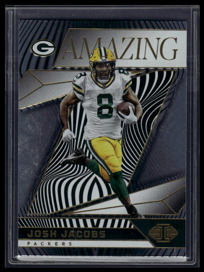2024 Panini Illusions #13 Josh Jacobs Amazing