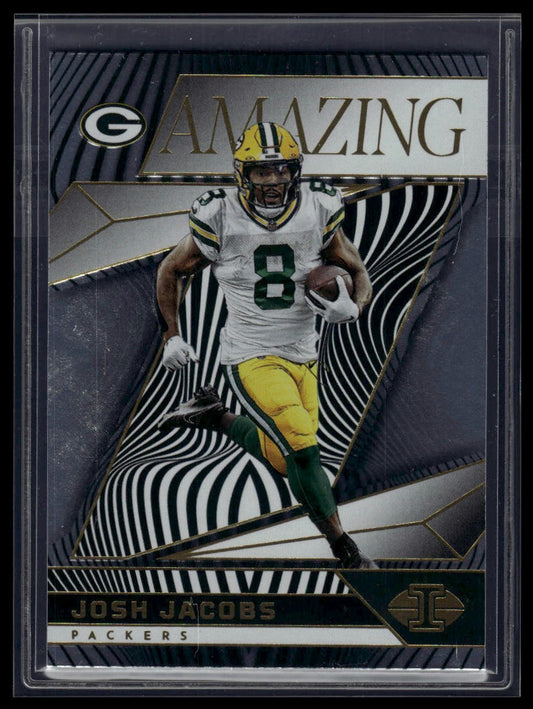 2024 Panini Illusions #13 Josh Jacobs Amazing