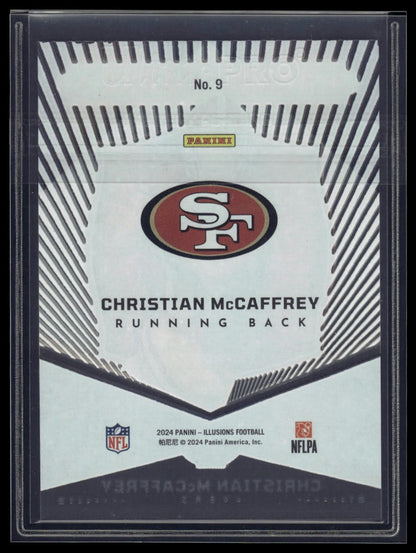 2024 Panini Illusions #9 Christian McCaffrey Abracadabra
