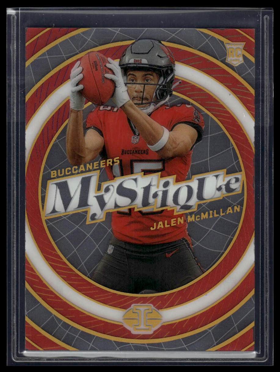 2024 Panini Illusions #22 Jalen McMillan Mystique Red #/199
