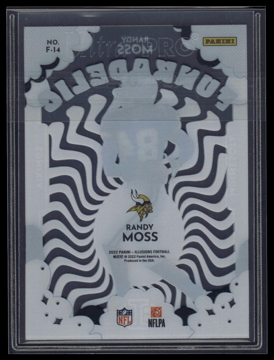 2022 Panini Illusions #F-14 Randy Moss Funkadelic